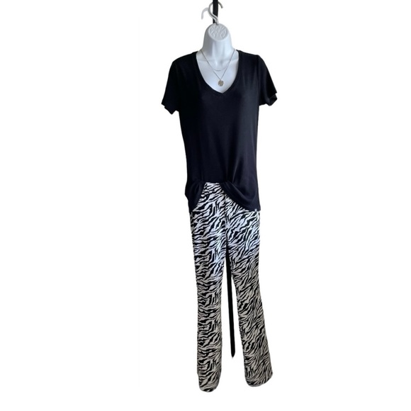 Motel Rocks Zebra Print Jeans Size Small - Picture 2 of 12